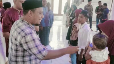 Maulid Nabi di Mantang Seulemak: Berbagi Kasih Bersama Anak Yatim