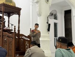 Kapolsek Tamiang Hulu Pastikan Pengamanan Kunjungan Bakti Sosial Komisi III DPR RI di Desa Kaloy