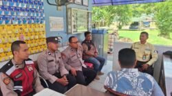Sat Binmas Polres Aceh Tamiang Sambangi dan Monitoring Satpam PT Pertamina Hulu Rokan Field Rantau