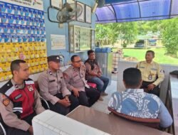 Sat Binmas Polres Aceh Tamiang Sambangi dan Monitoring Satpam PT Pertamina Hulu Rokan Field Rantau