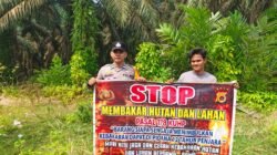 Cegah Karhutla Sejak Dini, Polsek Tamiang Hulu Intensifkan Patroli dan Edukasi Larangan Membakar Lahan