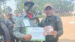 Kerja Keras Kasie Permasbang Iyon SE Berbuah Manis, Linmas Jatiwaringin Sabet Juara I PBB.