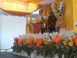 Musda VI Golkar Aceh Tamiang, Adriadi Kembali Terpilih Secara Aklamasi