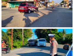 Satlantas Polres Touna Intensifkan Blue Light Patrol, Arus Lalu Lintas Ampana Lancar