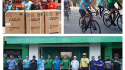 Semarak HUT Ke-1 Kodam XXIII/Palaka Wira, Korem 132/Tdl Ikuti Gowes Palaka Wira