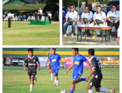 Meriahkan HUT Kodam XXIII/PW Ke – 1, Danrem 132/Tadulako Resmi Buka Open Turnament Sepak Bola Piala Pangdam XXIII/PW TA 2026.