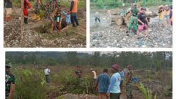 Menghubungkan Dua Desa, TNI Wujudkan Harapan Warga Lewat Jembatan Gantung Sungai Masungkang