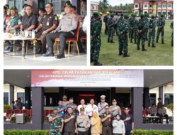 Dandim 1308/LB Hadiri Apel Siaga Dan Gelar Peralatan Dalam Rangka Kesiapan Menghadapi Karhutla Tahun 2026