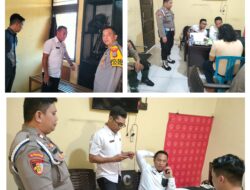 Tim Wasrik Itwasda Polda Sulteng Uji Petik Kinerja Polsek Palu Selatan