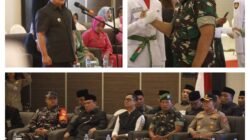 Bersama Forkopimda, Dandim 1308/LB Hadiri Pengukuhan Anggota Paskibra Peringatan HUT RI Ke-81 Tahun 2026
