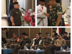Sukseskan Upacara HUT ke-81 Kemerdekaan RI, Dandim 1308/LB Hadiri Pengukuhan Paskibraka Kabupaten Banggai Tahun 2026