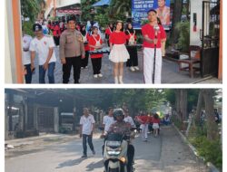 Bhabinkamtibmas Hadir Di Tengah Masyarakat, Amankan Rangkaian Kegiatan HUT Ke-81 RI