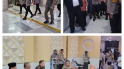 Polsek Palu Selatan Polresta Palu Lakukan Pengamanan Menteri Pertanian RI Di Bandara Internasional Mutiara Sisaljufri Palu