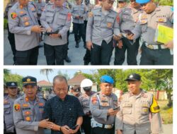 Antisipasi Judol sampai Pinjol ,Kapolsek Palu Selatan periksa HP personil terkait Judol dan Pinjol