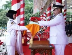 Bupati Aceh Tamiang Pimpin Upacara HUT Ke-81 RI di Tengah Pemulihan Pasca-Bencana