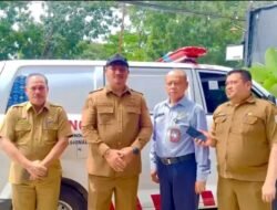 Aceh Tamiang Terima Bantuan Ambulans dari DPN Korpri