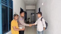 Dari Stabat Berjalan Kaki Demi Mencari Kerja, Perjalanan M. Yusuf Berbuah Kepedulian Satlantas Polres Aceh Tamiang