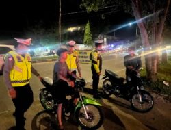 Razia KRYD Polres Aceh Tamiang Jaring 11 Motor Berknalpot Tak Sesuai Spesifikasi