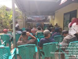 BKM Jatiwaringin Kawal RUTILAHU 2026, Ariswandi Sarmin: Bantuan Pemerintah Harus Tepat Sasaran.