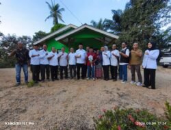 Kapolsek Rantau Hadiri Peresmian Rehab Rumah Bantuan Dari Baitul mal Aceh Tamiang
