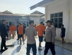 Razia Gabungan di Lapas Kualasimpang, Petugas Sita Sejumlah Barang Terlarang