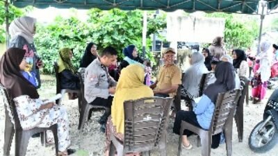 Kapolres Aceh Timur Tinjau Langsung Pendampingan Pendaftaran Parlinsos di Polsek Nurussalam