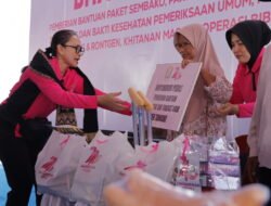 Ketua Umum Bhayangkari Serahkan 6.000 Paket Sembako untuk Masyarakat