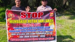 Cegah Karhutla, Polsek Tamiang Hulu Intensifkan Patroli dan Edukasi Masyarakat