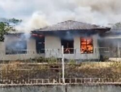 Pasca Aksi di PT Bumi Flora, Sejumlah Fasilitas Dilaporkan Rusak dan Terbakar