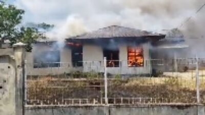 Pasca Aksi di PT Bumi Flora, Sejumlah Fasilitas Dilaporkan Rusak dan Terbakar