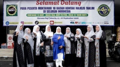 Milad ke-45 BKMT di GBK, Erni Handayani Bawa Suara Aceh Timur.