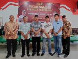 Ada yang Berbeda, Pisah Sambut Kapolsek Pondok Gede Dihadiri Para Purnawirawan.