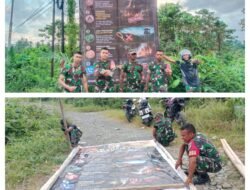 Danramil 1308–03/Batui Himbauan Stop Karhutla diwilayah Koramil Teritorial Moilong