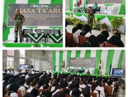 Penguatan Wawasan Kebangsaan Mahasiswa Baru melalui Materi MATSAMA oleh Danramil 03/Batui Di Universitas Muhammadiyah