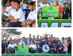 Danrem 132/Tadulako Hadiri Penutupan Turnamen Sepak Bola HUT Ke-1 Kodam XXIII/Palaka Wira