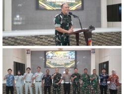 Tingkatkan Kesadaran Berkendara, Kodam XXIII/Palaka Wira Sosialisasikan Keselamatan Berlalu Lintas