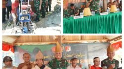 Pangdam XXIII/PW Tinjau Pembangunan Sumur Bor, Bantu Warga Kalibamba Atasi Krisis Air Bersih