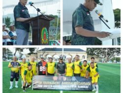 Peringatan HUT TNI Ke 81 Tahun 2026, Dandim Dampingi Wakil Bupati Buka Pertandingan Olah Raga (Open Turnamen)