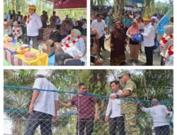 Jembatan Gantung Berani Desa Diresmikan Gubernur Sulteng Bersama Dandim 1308/LB, Warga Desa Masungkang dan Desa Ondo Ondolu kini Terhubung