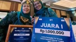 Wiwik Hargono Apresiasi PKK Pondok Gede Raih Juara I Yel-Yel HKG Kota Bekasi.