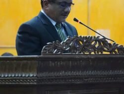 Wakil Bupati Pimpin Rapat Paripurna Penyampaian Pertanggungjawaban APBK 2025