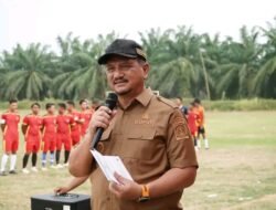 Bupati Aceh Tamiang Buka Turnamen Piala Datok Paya Raja Cup 2026, Diikuti 32 Tim