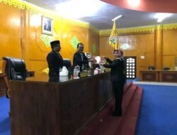 Wabup Aceh Tamiang Hadiri Paripurna Pandangan Umum Fraksi terhadap KUPA-PPAS Perubahan 2026