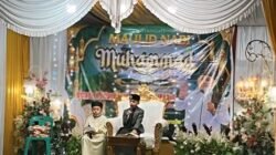 Wakili Bupati Aceh Tamiang, Camat Kota Kualasimpang Hadiri Tabligh Akbar Maulid Nabi Muhammad SAW 1448 H