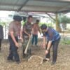 Bukan Hanya di Balik Meja, Aparatur Nurussalam Bergotong‑royong Membersihkan Kantor