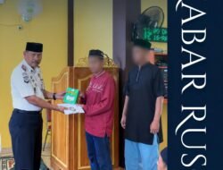 RUTAN POSO BAGIKAN SERAGAM PEMBINAAN KEROHANIAN BAGI WARGA BINAAN