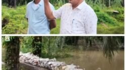 Plt. Sekda Aceh Tamiang Tinjau Tanggul Jebol di Marlempang, Pastikan Penanganan Kerusakan Jadi Perhatian