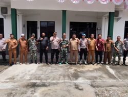 Keharmonisan TNI-Pemerintahan-Polri: Camat & Kapolsek Nurussalam Ucapkan Selamat HUT TNI Ke 81