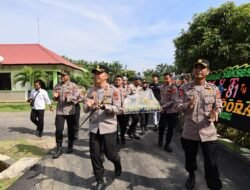 Kejutan HUT ke-81 TNI, Polres Aceh Tamiang Sambangi Kodim 0117/Aceh Tamiang: Sinergitas TNI-Polri Makin Solid