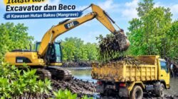 Diduga Ekskavator Raib di Telan Bumi, Hampir 110 Hektare Mangrove Terbuka: Ada Apa di Pusung Kapal ?